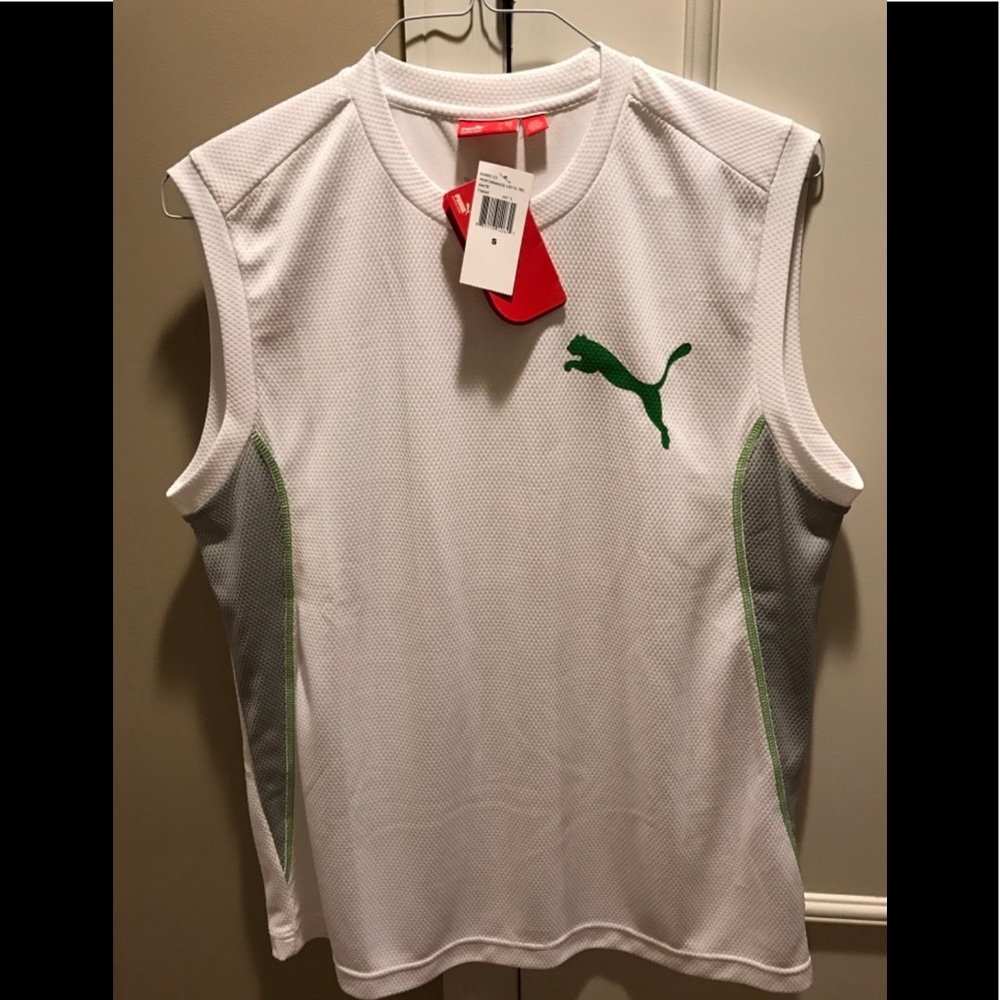 Puma Muscle Tee - White